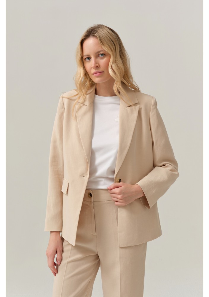 Marynarka jasny beż FERIA FER091